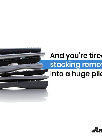 Are you tired of slapping your remote to make it work or dealing with a huge pile of them? We had 99 remotes, and now we have none. Our system consolidates all your controls into one simple app.