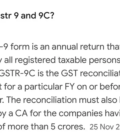 Understanding complex compliance like the annual GSTR-9 return and GSTR-9C reconciliation statement is our job. We provide expert guidance and filing services for businesses of all sizes.