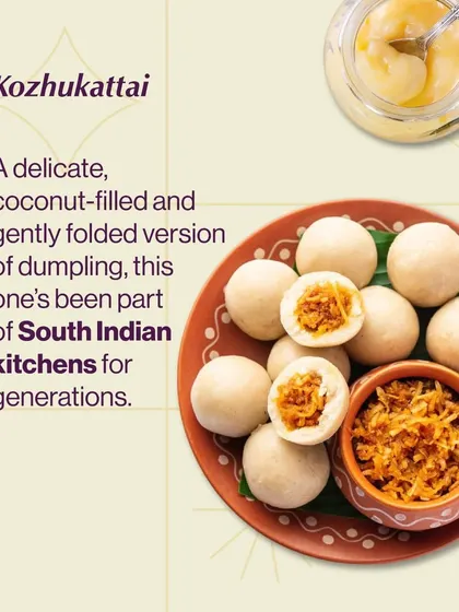 A look at Kozhukattai, a delicate, coconut-filled dumpling from South India. This dish has been a staple in home kitchens for generations, and I love sharing its history.