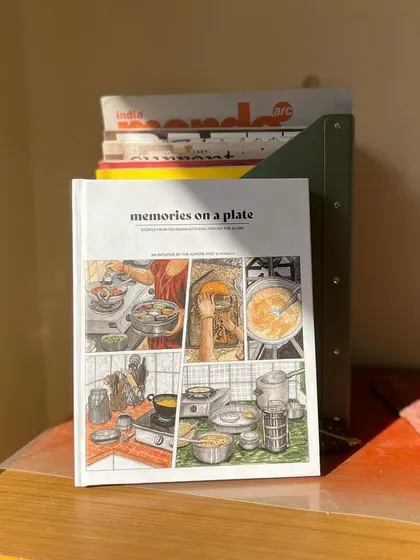 The sun shining on one of the last available copies of our book.
