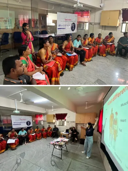 In collaboration with Great Goals Chennai, we conducted a workshop on menstruation and puberty for 11 dedicated coaches in Tamil Nadu. Equipping coaches with the right knowledge is a crucial step in supporting their athletes.