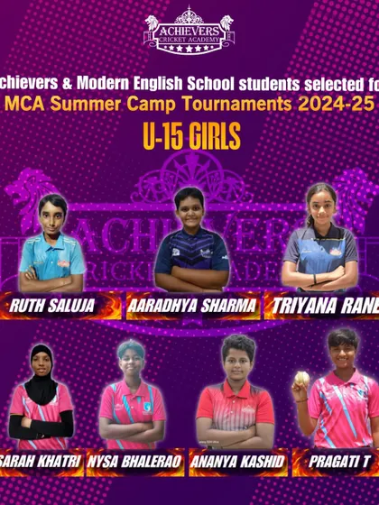 The future is bright! Congratulations to our U-15 girls who were selected for the MCA Summer Camp.