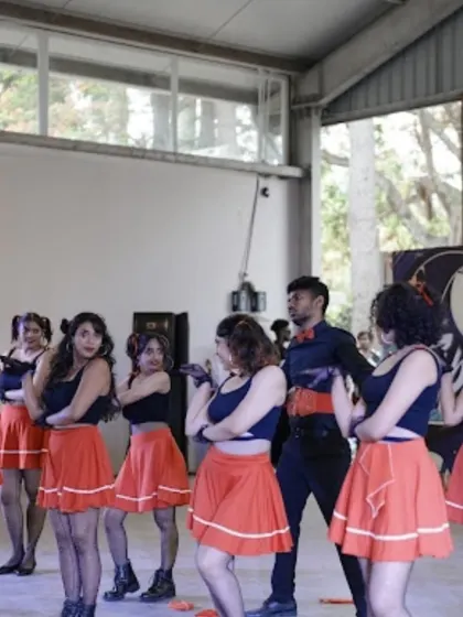 A fun and colorful performance from one of our batches at Spectra 2025.