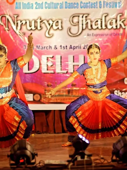 A series of images capturing the fierce energy and expressions of my "Angry birds" during a prize-winning performance at the Nritya Jhalak festival.