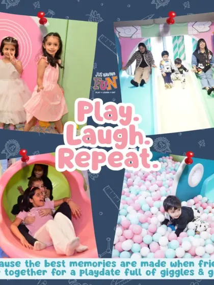 Play, laugh, and repeat. This is the simple philosophy behind our space. We provide a world of fun with slides, ball pits, and games where children can build friendships and create lasting memories. It’s all about the simple joys of childhood.