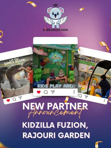 Kidzilla Fuzion at Rajouri Garden is a dream destination for kids who love games and activities. They offer exciting packages to make your child's birthday party epic.