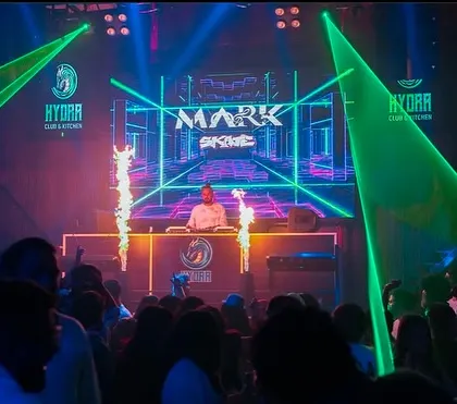 It's all about the full sensory experience. I work with venues like Hydra to create stunning visuals with lasers and pyrotechnics that turn a great night into an epic one.