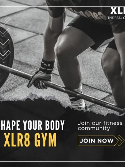Shape Your Body, Join Our Fitness Community. A close-up of a deadlift, inviting you to be part of our strong community.