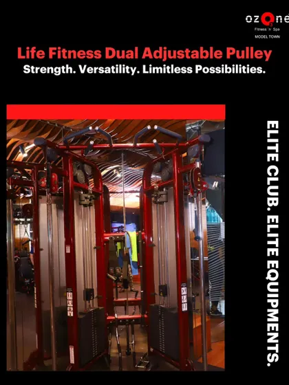 The Life Fitness Dual Adjustable Pulley is a versatile centerpiece for functional training, allowing for endless exercise possibilities from cable crossovers to core rotations.