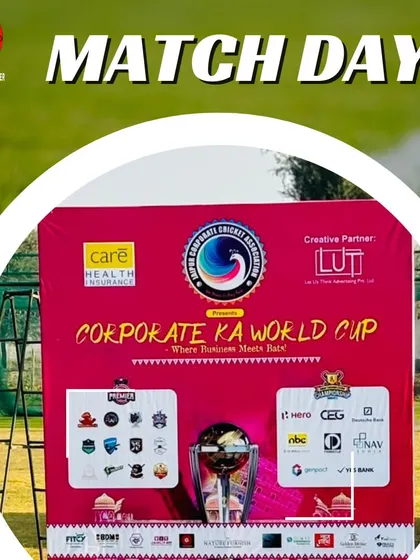 Match day excitement for the corporate world cup. My facility is the go-to destination in Jaipur for companies looking to host a memorable and professional cricket showdown.