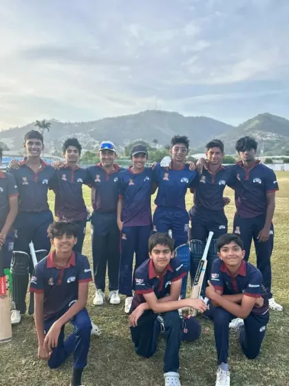 Our team posing for a photo during the CYCA tour in Trinidad, creating memories that will last a lifetime.