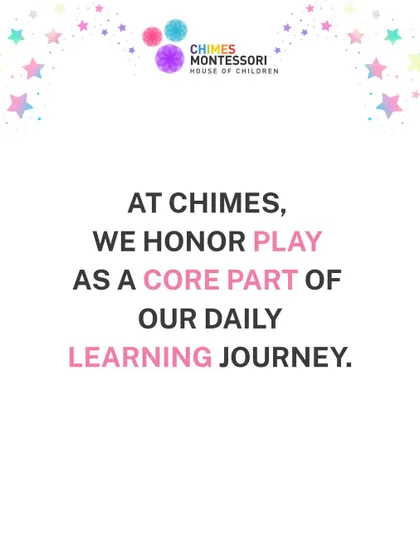 We honor play as a core part of our daily learning journey, recognizing it as the essential work of the child.