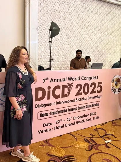 At the registration desk for the 7th Annual World Congress, DiCD 2025. Ready for a few days of inspiring learning and meaningful conversations.