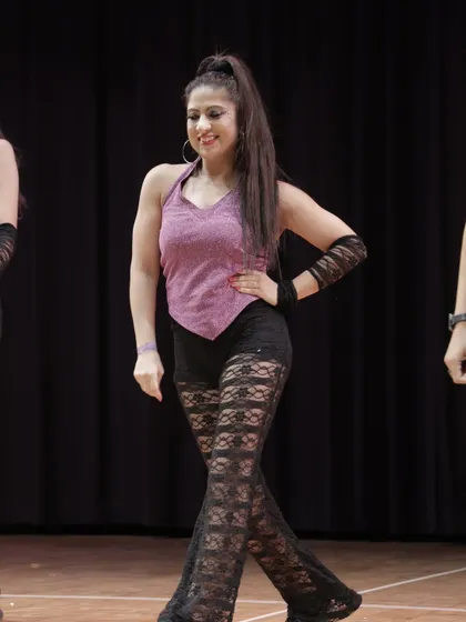The style and poise of our performers on full display. We train our students for stage presence as much as for dance steps.