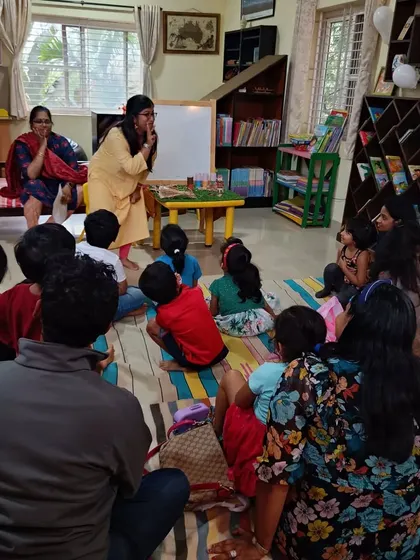The entire community, young and old, gathers to enjoy timeless tales during our special anniversary event.