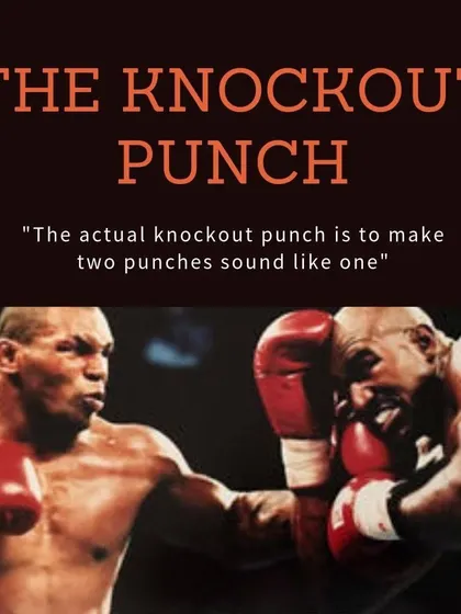 We study the legends to understand greatness. This analysis of Mike Tyson's knockout power reveals his secret: using incredible hand speed to make two punches land with the sound and impact of one.