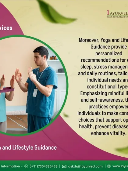 Beyond physical postures, our guidance extends to your entire daily routine. We provide personalized recommendations for diet, sleep, and stress management, empowering you to make conscious choices that support optimal health and prevent disease.