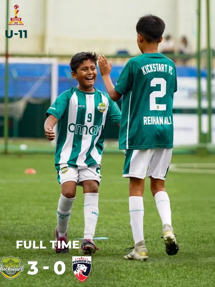 A massive 3-0 victory for our U-11 boys, sealed with a stunning second-half hat-trick. We celebrate every success as our young teams grow in confidence and skill.