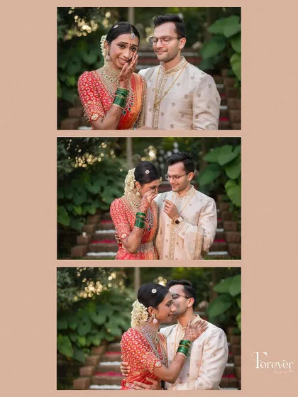 A collage of candid, emotional moments from a wedding. These are the memories that last a lifetime.