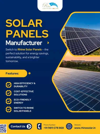 Switch to our solar panels for a perfect solution in energy savings, sustainability, and a brighter tomorrow. Our panels are high-efficiency and cost-effective.