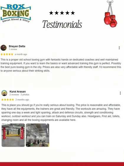 This is what people say about us: a proper old-school boxing gym with dedicated, hands-on coaches. This is exactly what I have worked to create.