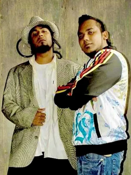 A classic photoshoot from back in the day. The style has evolved, but the attitude is the same.