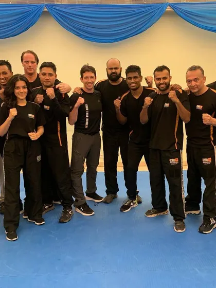 The instructor candidates on exam day for the General Instructor Course. Becoming a KMG instructor requires dedication, skill, and passing a rigorous test.