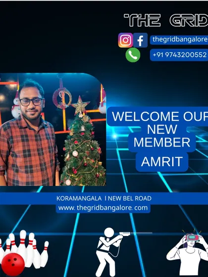Welcome, Amrit. We're thrilled to have you as part of The Grid.