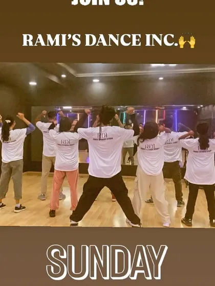 A shot from the back, showing our team unity during a Sunday class.