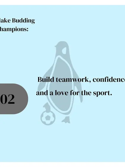 I aim to build budding champions by fostering teamwork, confidence, and a genuine love for the sport in a positive and encouraging environment.