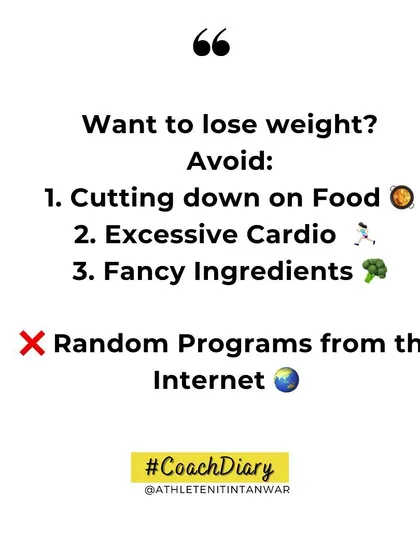 When starting a weight loss journey, many people make it too difficult and then quit. Instead of cutting out food or doing excessive cardio, I recommend focusing on portion control, manageable movement, and fixing your sleep and stress.