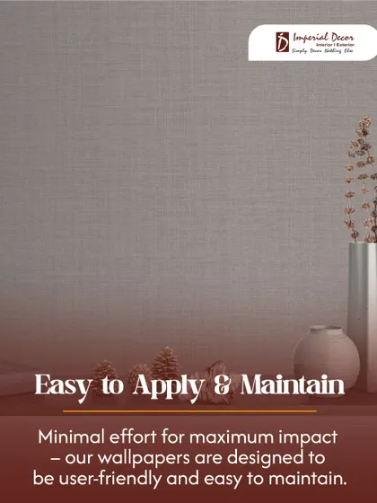 My wallpapers are designed to be easy to apply and maintain. They offer maximum impact for minimal effort, making them a user-friendly choice for anyone looking to quickly upgrade their space.