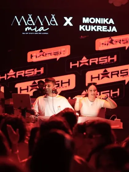 On the console during the Matcha Rave in Indore. The energy was incredible, with everyone dancing in the daylight, fueled by matcha and house music.
