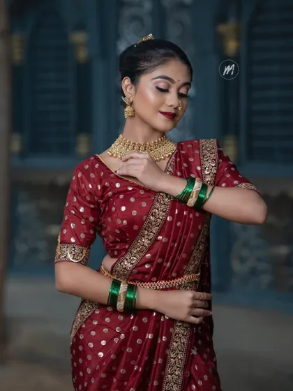 A quiet and elegant pose, showcasing the student's ability to create a mood.