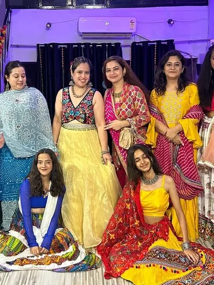 Our gorgeous dancers at the Mallard Dandiya Nights. It was a night of tradition, celebration, and non-stop Garba.
