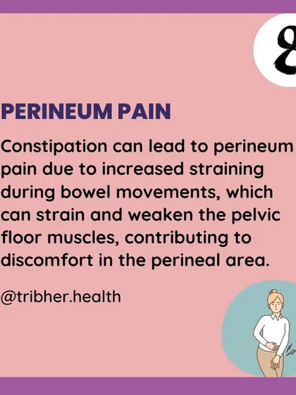 Perineum pain can be caused by the straining associated with constipation, which in turn is linked to pelvic floor weakness. We address the root cause to provide relief.