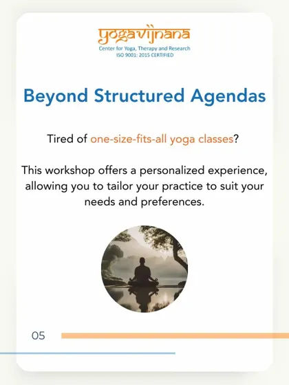 Tired of one-size-fits-all yoga classes? The Awakening Workshop goes beyond structured agendas to offer a personalized experience, allowing you to tailor your practice to suit your unique needs and preferences.