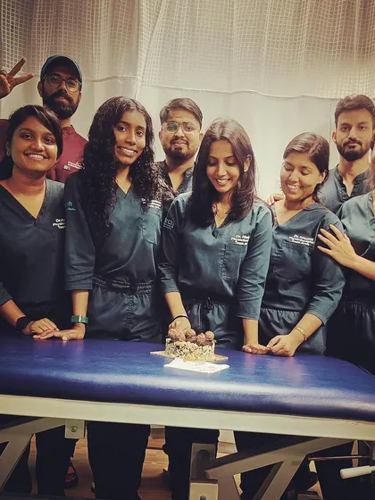 Celebrating Doctor's Day with my amazing team. A moment of appreciation for all the hard work and dedication they pour into their craft every single day.