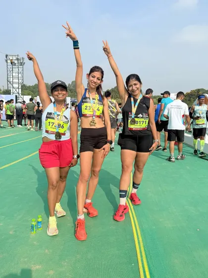 Team LIFTR shows up! We love participating in running events like the TCWS10K and the Bengaluru Runners Jatare. It's amazing to see our members apply their strength and conditioning to new challenges.