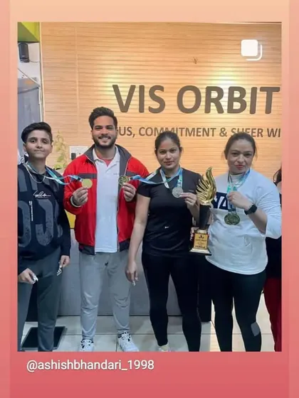Our champions from the Uttarakhand championship. It's amazing to see lifters of all ages succeeding together.