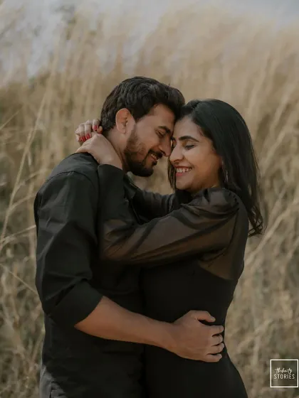 A warm and loving embrace that feels completely natural and unposed. This is the kind of authentic moment I strive to capture during an outdoor couple shoot.
