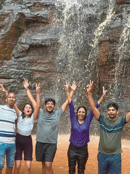 A candid moment from one of our recent trips. We believe that the best part of travel is the people you meet and the memories you create together. Join our tribe and let's make some new ones.