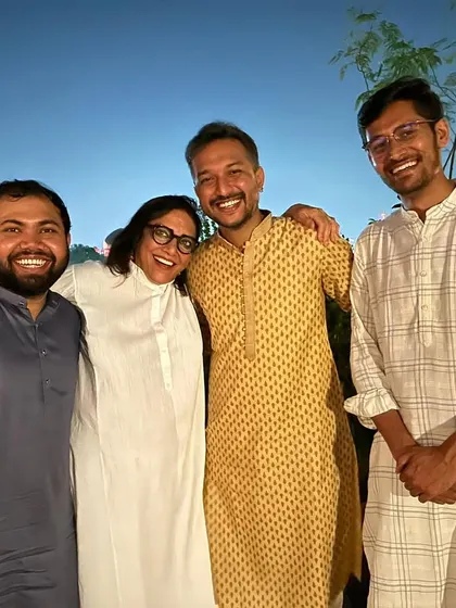 An evening of pure joy, filled with music, laughter, and good food with the incredible Mira Nair and my fellow musicians. Thank you, Mira ji, for the opportunity to share our music.