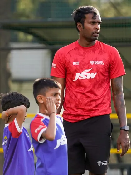 Former BFC player Shankar Sampingiraj now coaches our youngest talents. His professional experience provides invaluable insights for children starting their football journey.
