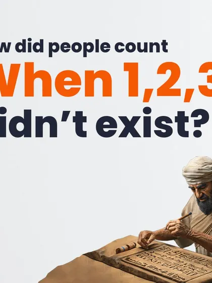 How did people count when the numbers 1, 2, and 3 didn't exist? Let's take a journey through the history of counting systems across different ancient civilizations.