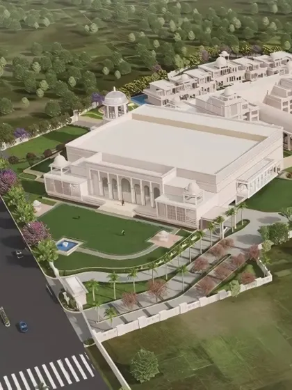 A collection of architectural renders and conceptual sketches for various projects. These visuals showcase our ability to envision grand structures, plan intricate landscapes, and define a project's aesthetic from the earliest stages.