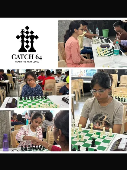 We are proud to foster a strong community of female players. This collage highlights the talented girls of Catch64, making bold moves and breaking barriers on the board.