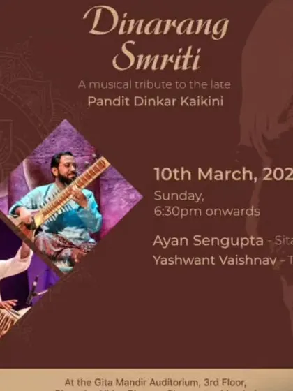 A gallery of posters from various concerts and festivals I've been a part of. This includes events like the Saptak Festival, Vasantotsav, Dover Lane Music Conference, and tours across the UK and USA.