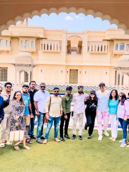 The visionaries behind the scenes. This is a snapshot of the talented and passionate individuals who work tirelessly to transform ideas into a breathtaking reality. Their dedication is the true essence of the magic we create.