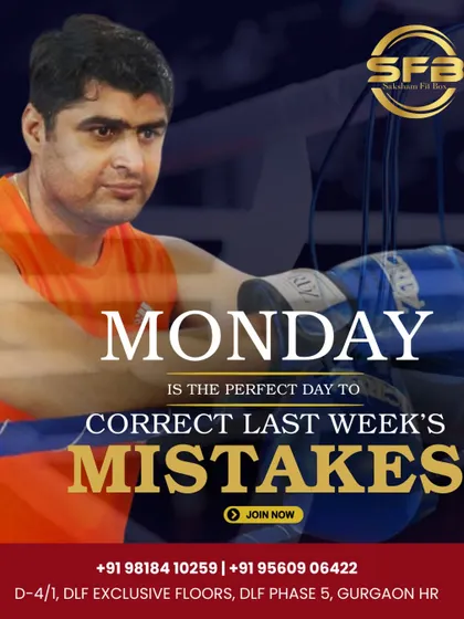 Monday is the perfect day to correct last week's mistakes. We believe every week is a new opportunity to come back stronger, and we provide the motivation and training to turn your Mondays into milestones.